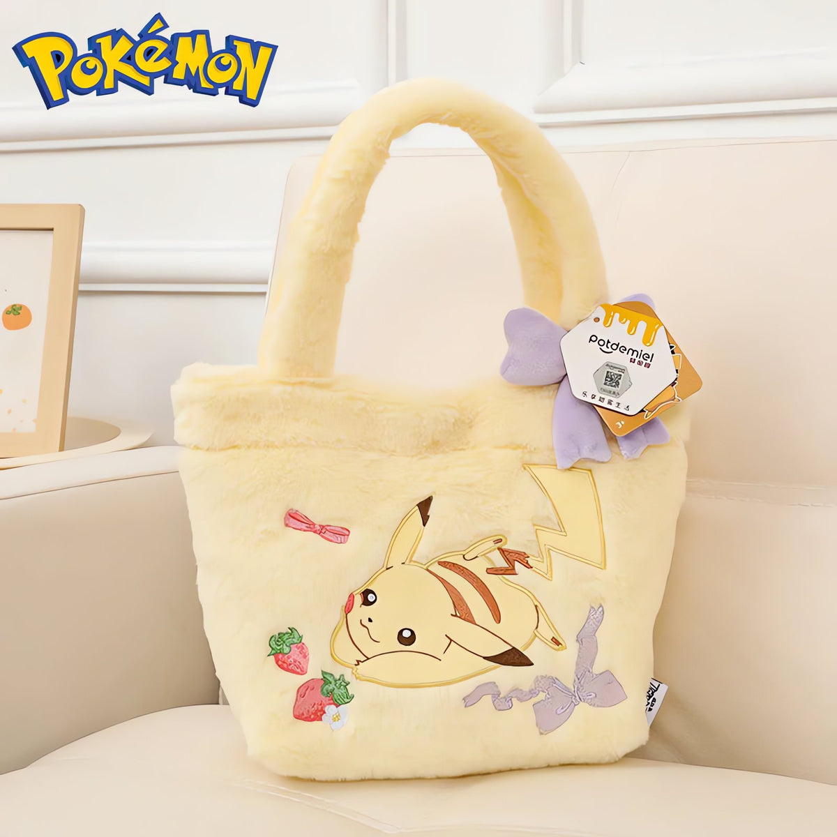 Pokémon plush handbag – Pikachu Handbag 1