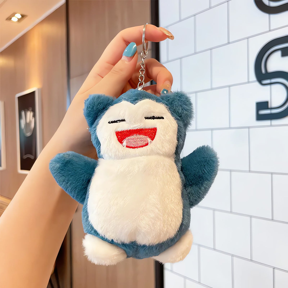 Gengar, Snorlax and Jigglypuff plush keyrings – Snorlax