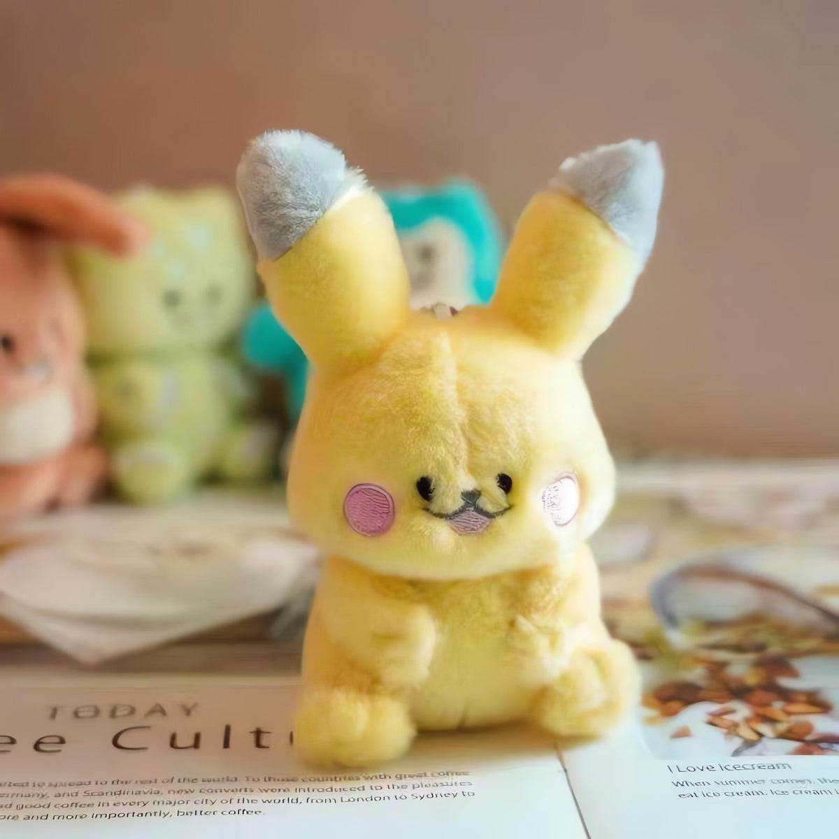 Pokémon plush keyring with chain – photo 25