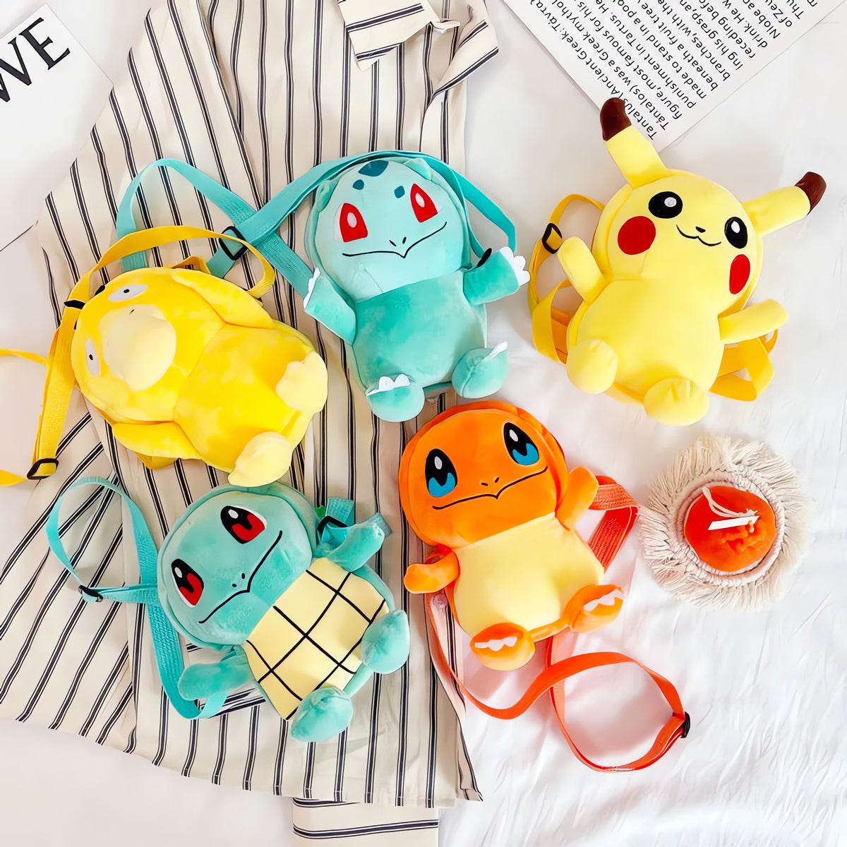 Pokémon plush mini bag, approx. 20x12cm