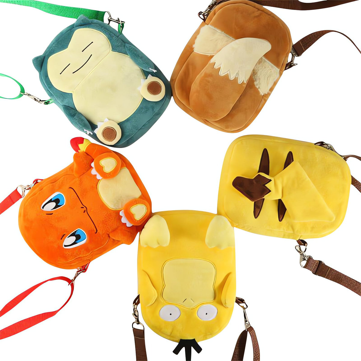Pokémon plush shoulder bag for kids – photo 2