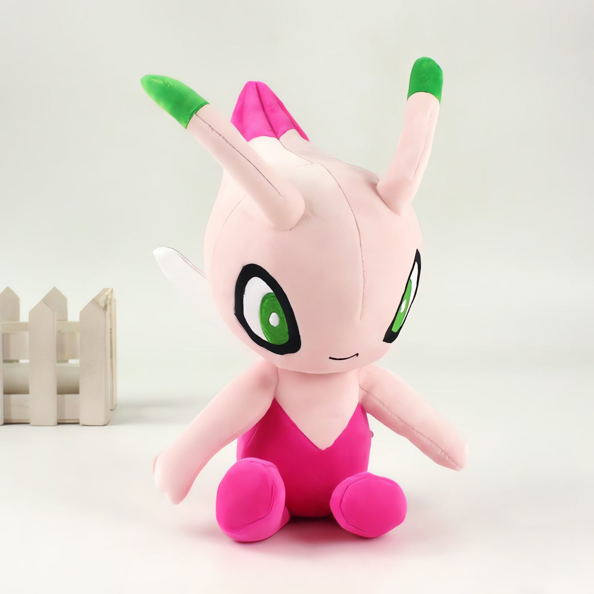 Celebi and Squirtle plush toys – Celebi 27cm