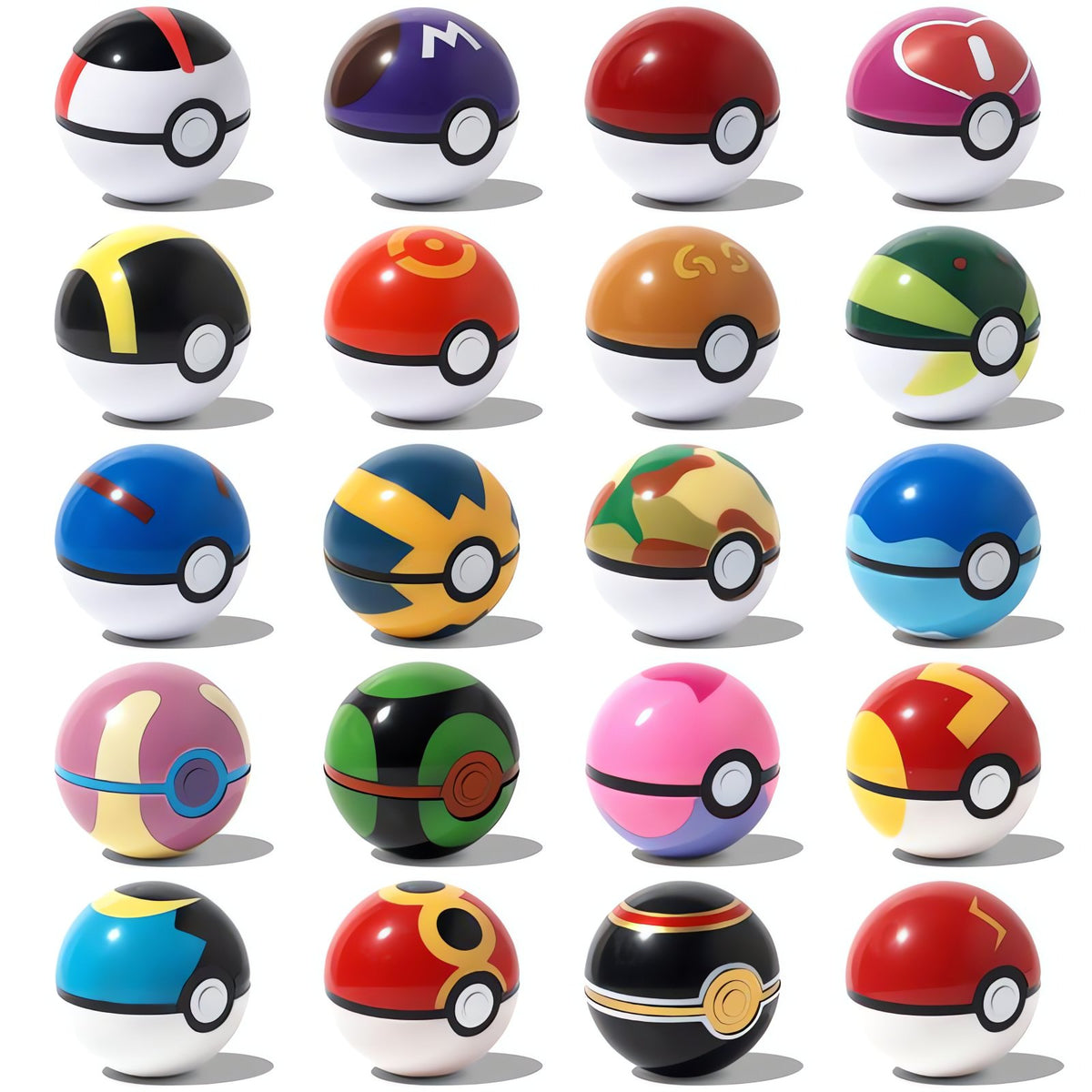 Pokémon Poké Balls, 7cm