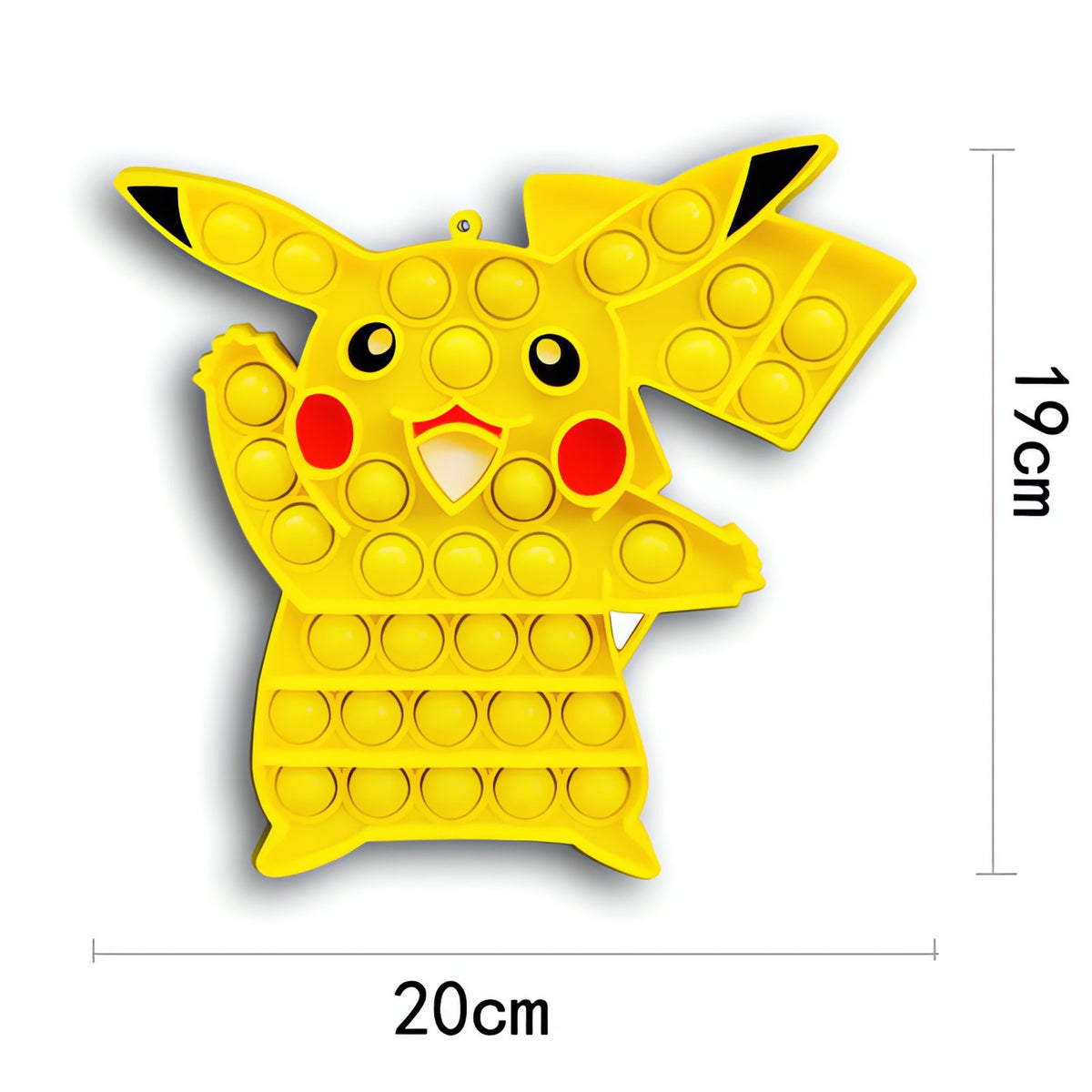 Pokémon Pop It silicone fidget toy – Pikachu