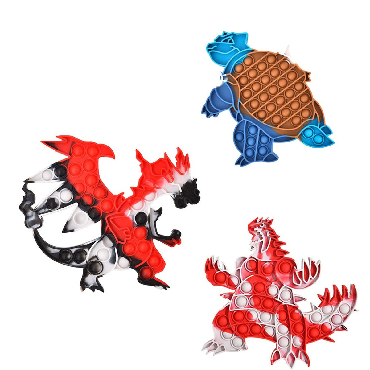 Pokémon silicone push pop fidget toy