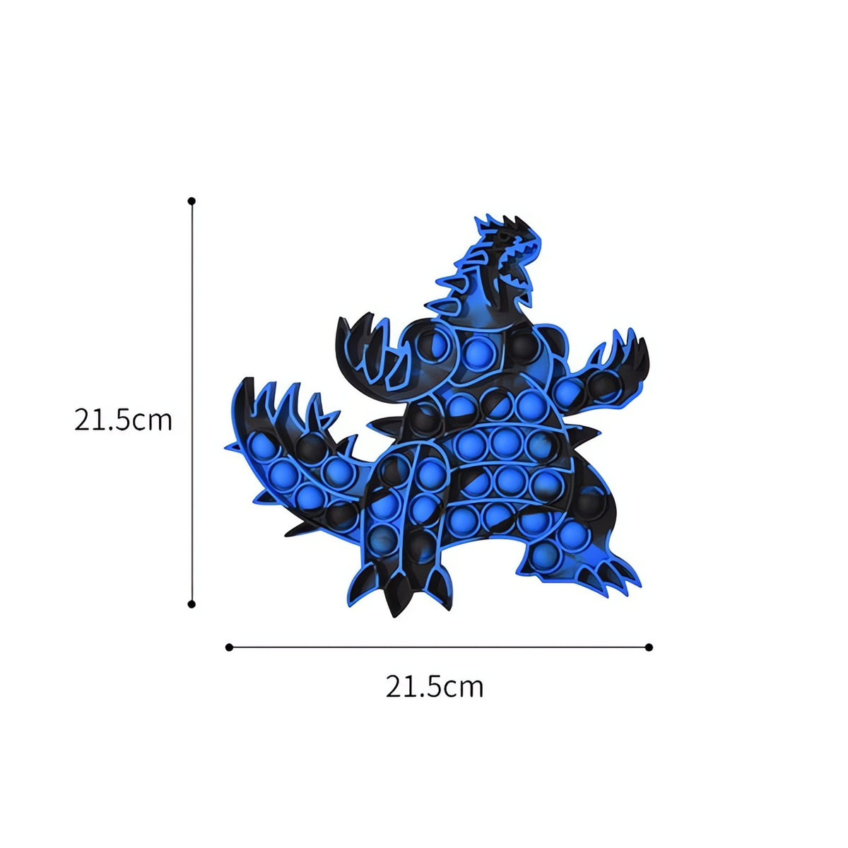 Pokémon silicone push pop fidget toy – Groudon 3