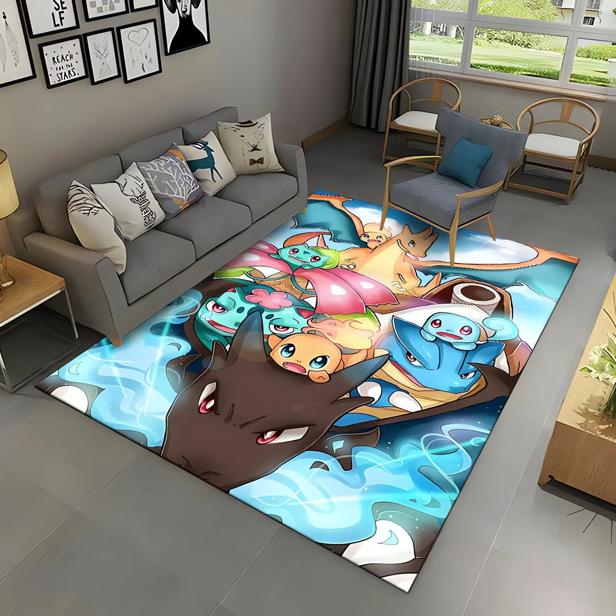 Pokémon rug with Charizard design – photo 5