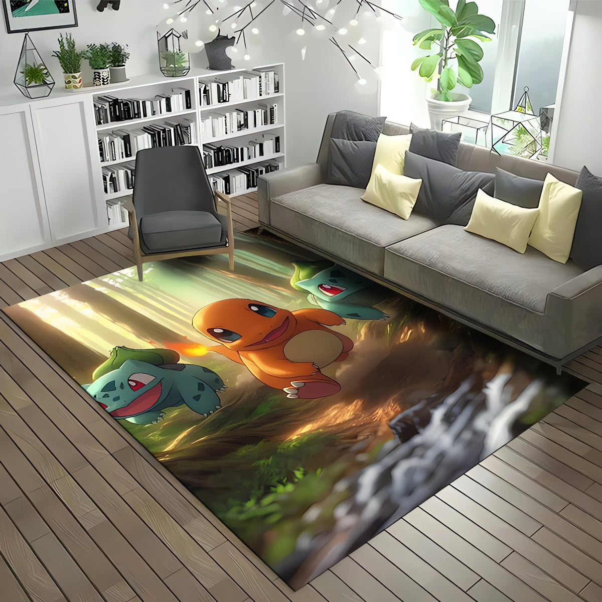 Pokémon rug with Charizard design – photo 7