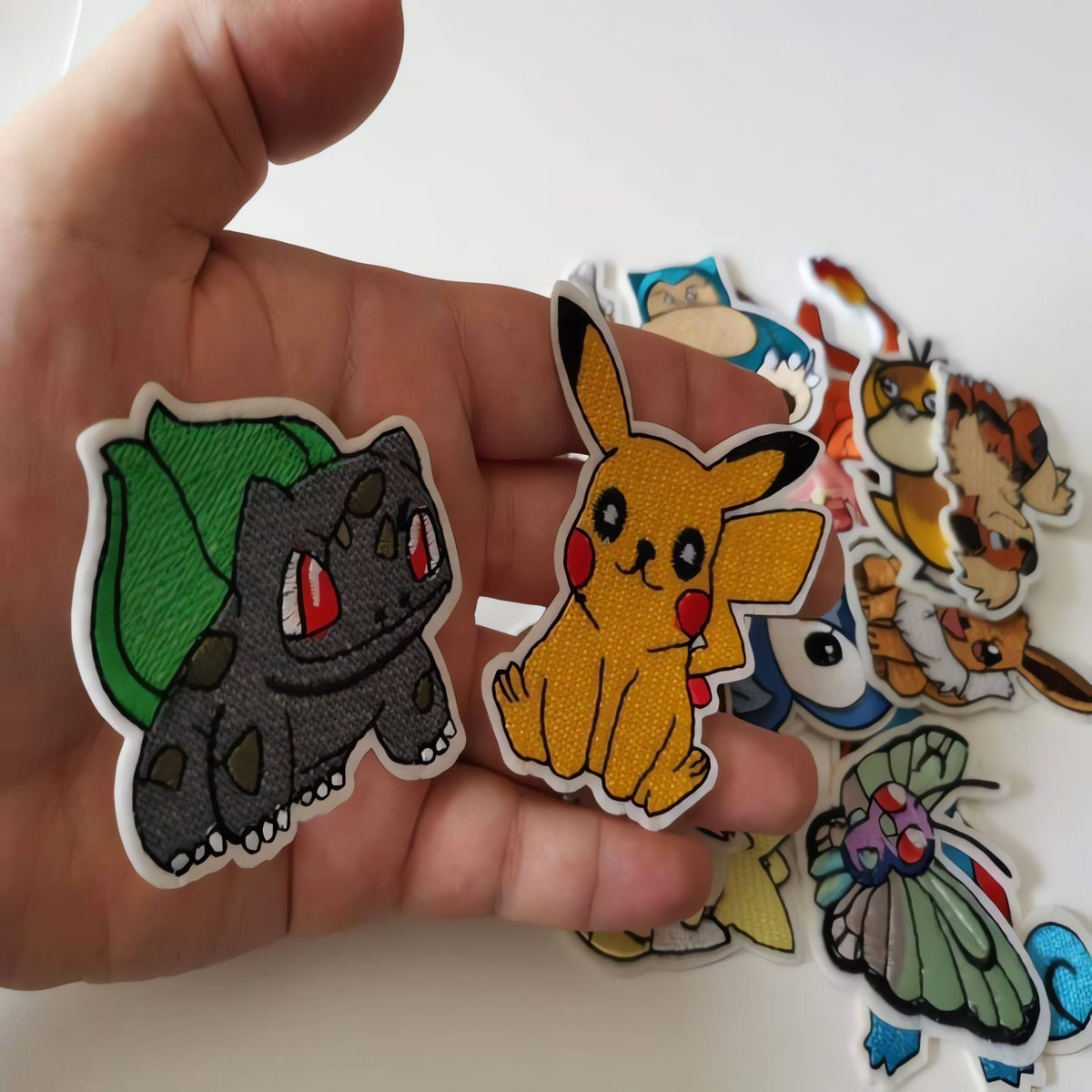 Set of 25 Pokémon sew-on patches – photo 11