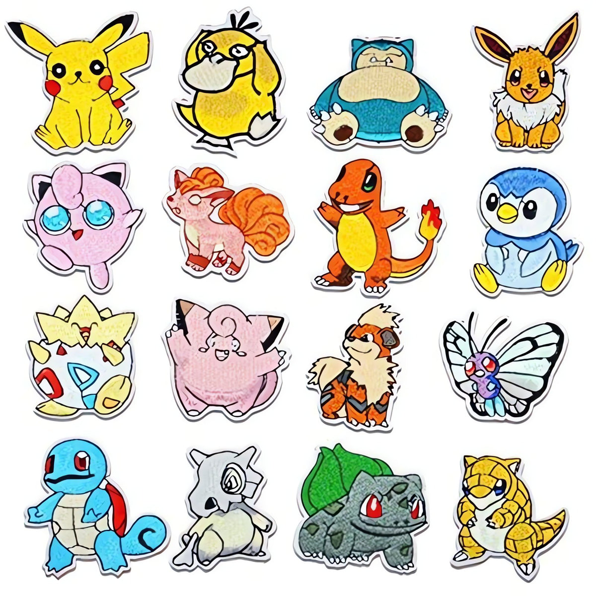 Set of 25 Pokémon sew-on patches – photo 2