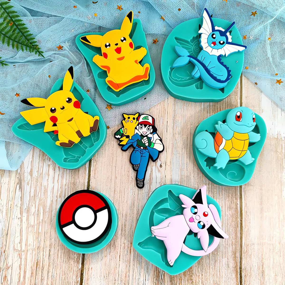 Pokémon silicone moulds – photo 2