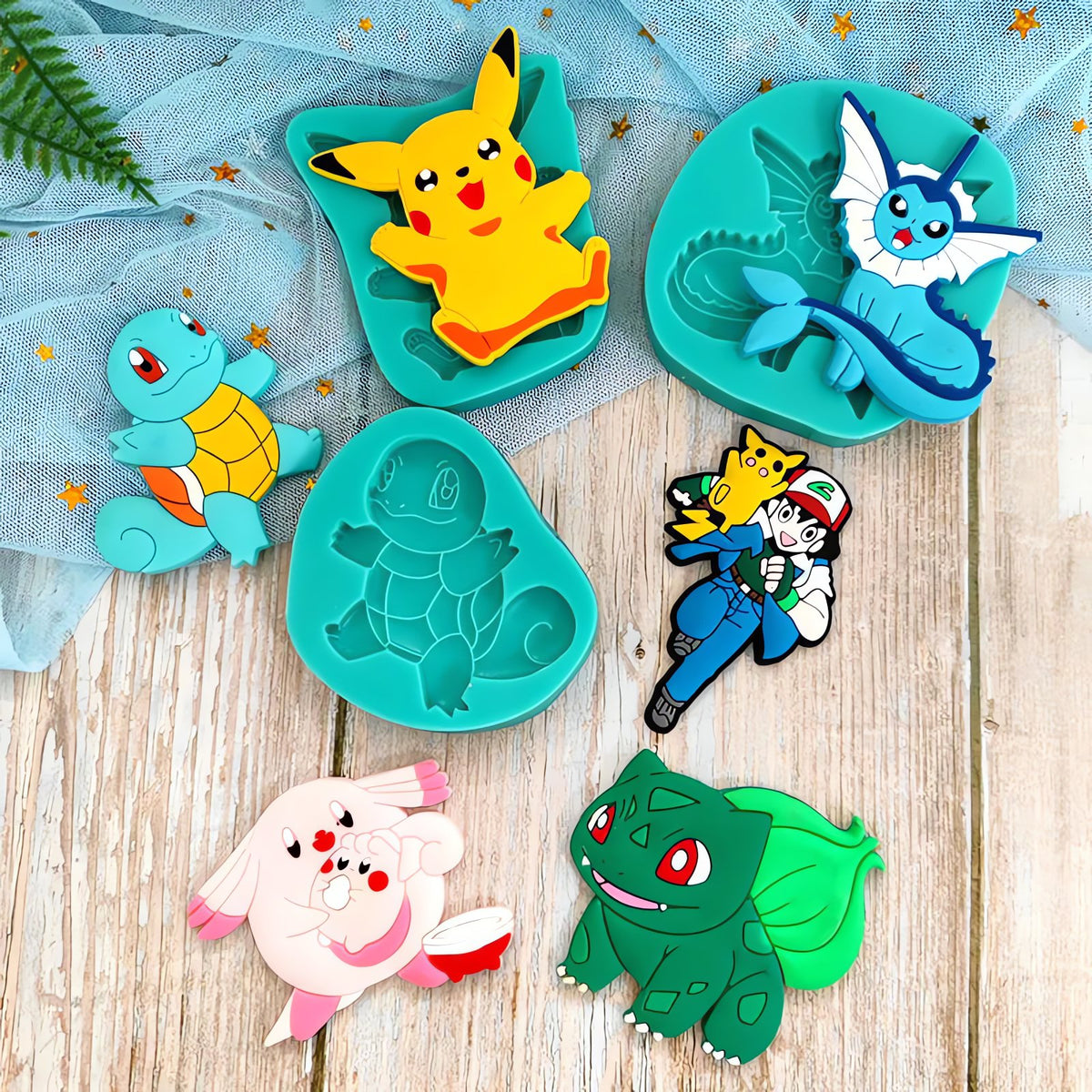 Pokémon silicone moulds – photo 4