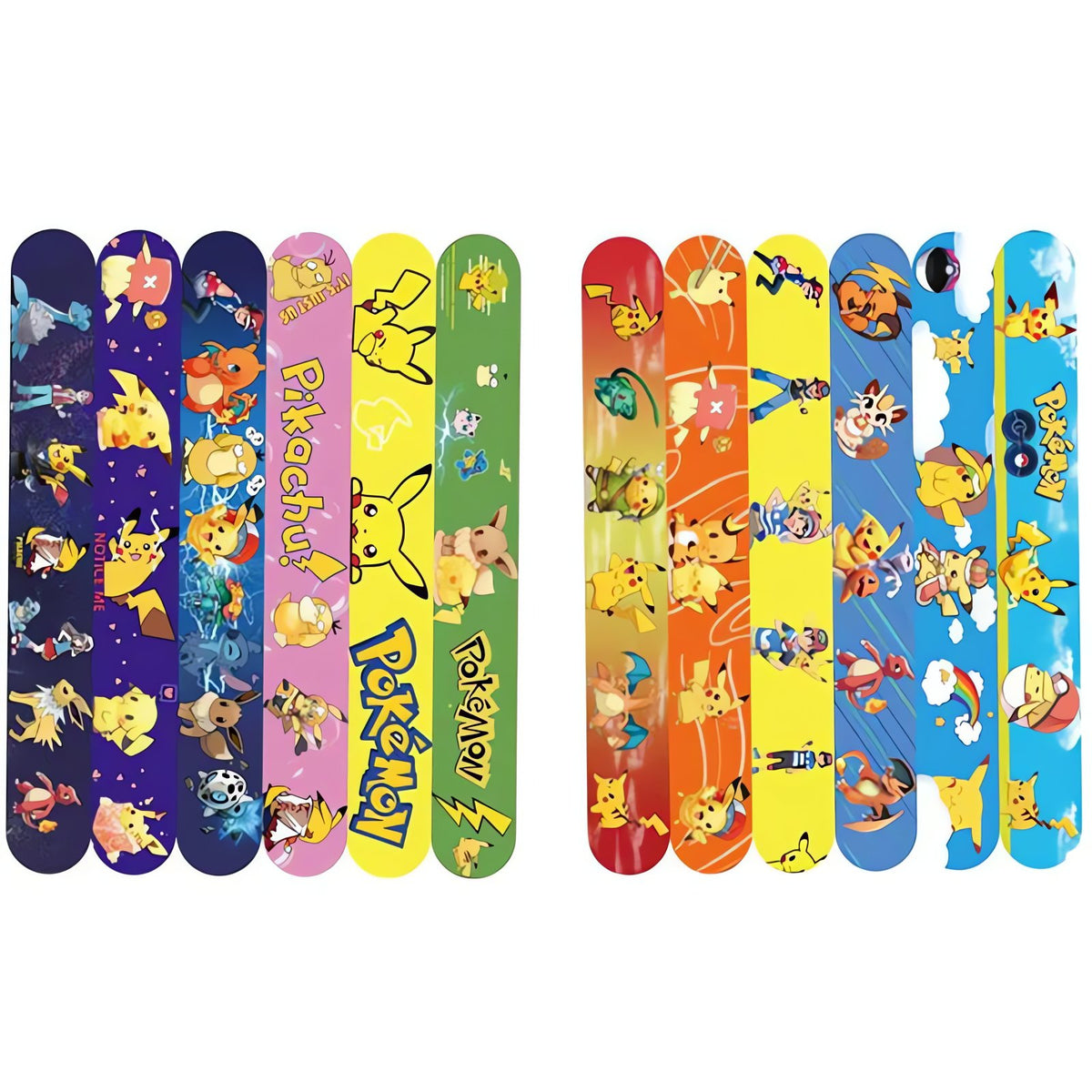Pack of Pokémon slap bracelets – photo 5