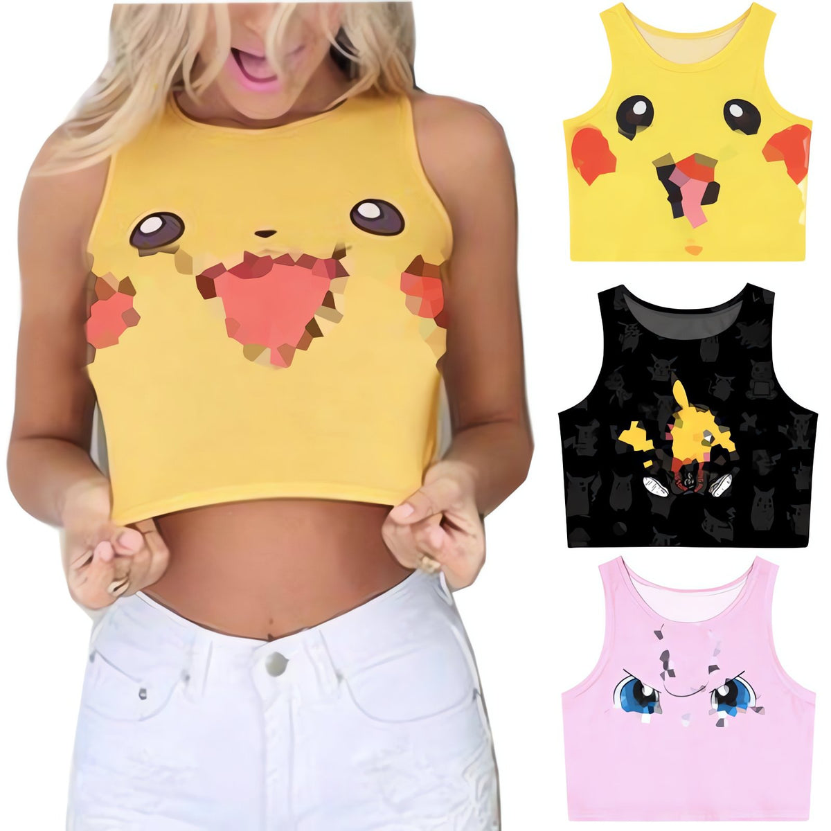 Pokémon sleeveless top