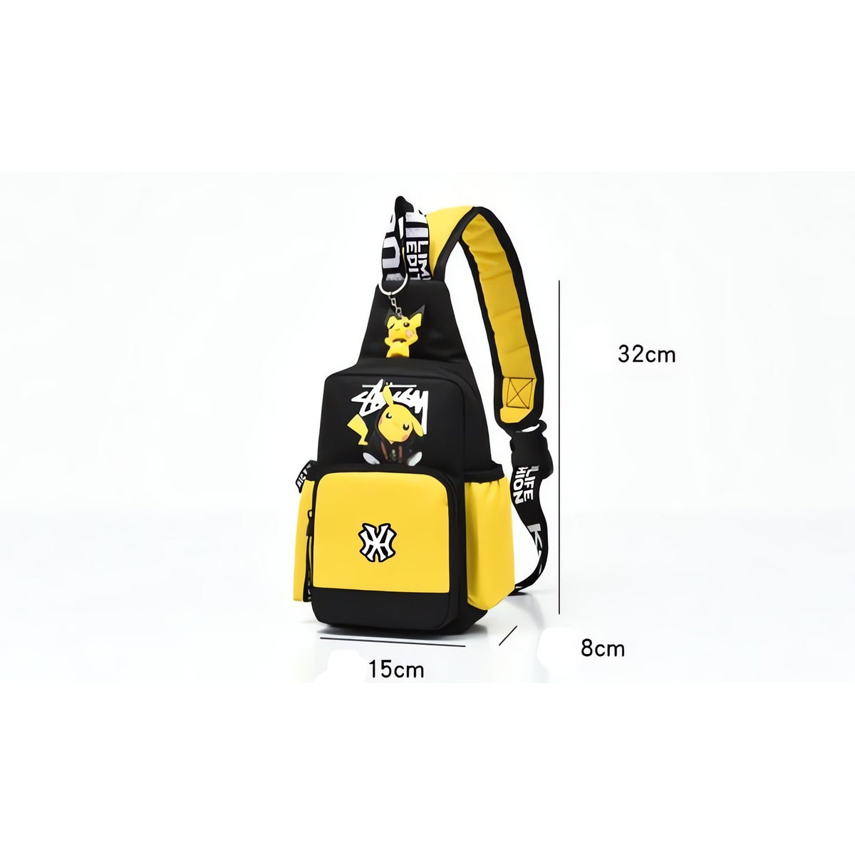 Pokémon sling bag with Pikachu-style design – photo 10