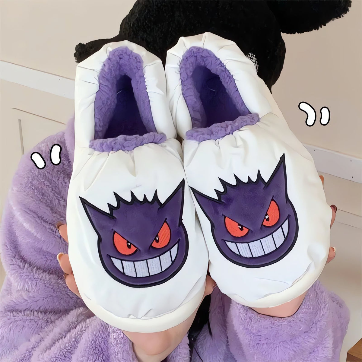 Fluffy Pokémon slippers – photo 2