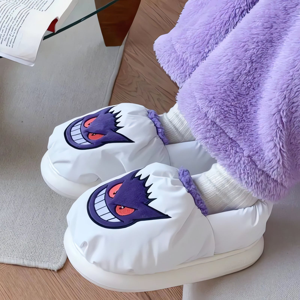 Fluffy Pokémon slippers – photo 4