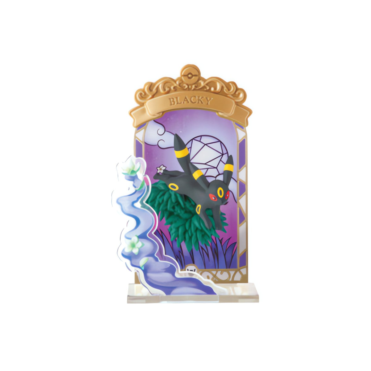 Pokémon Stained Glass Collection figure, 10cm – D