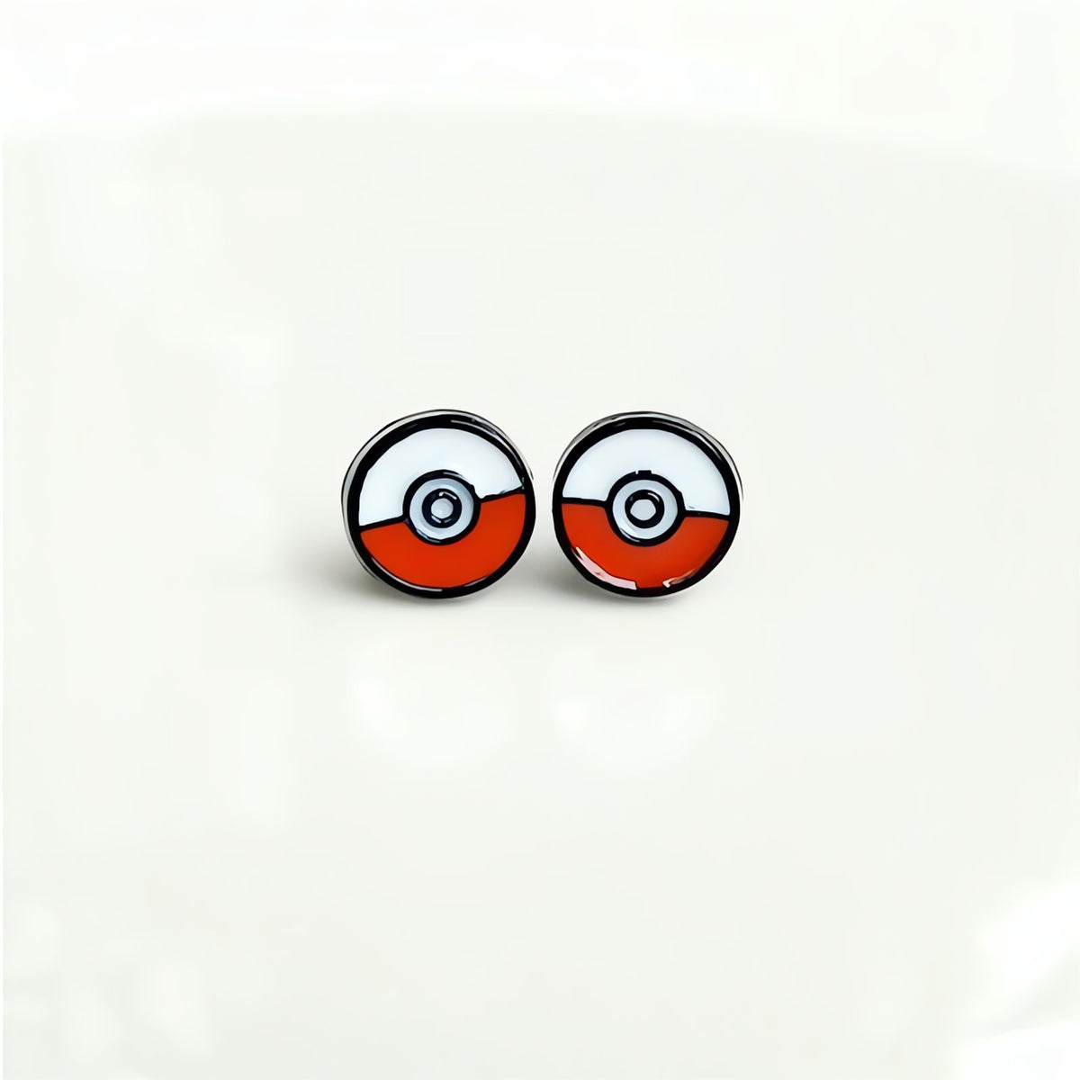 Pokémon stud earrings in surgical steel – photo 2