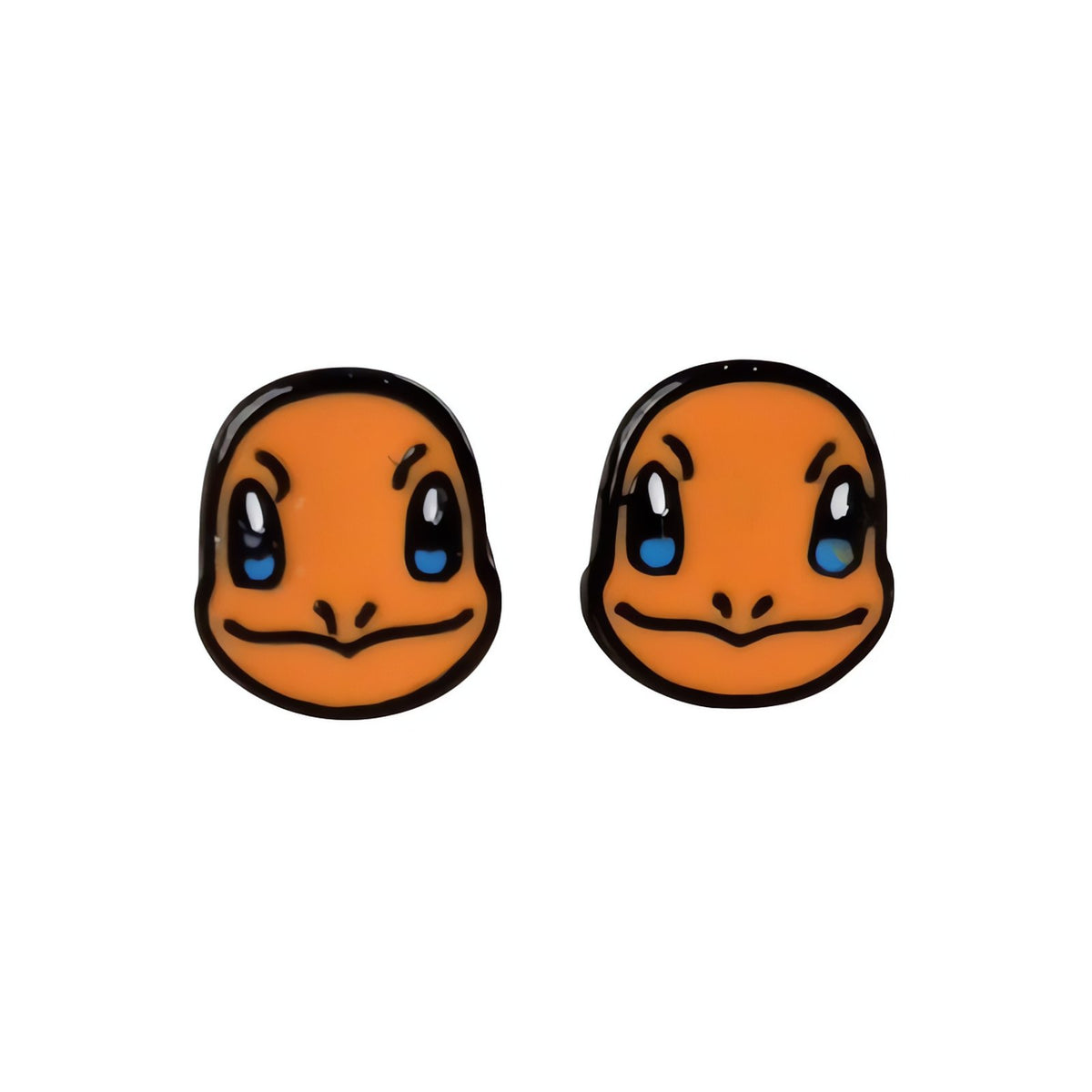 Pokémon stud earrings in surgical steel – Charmander