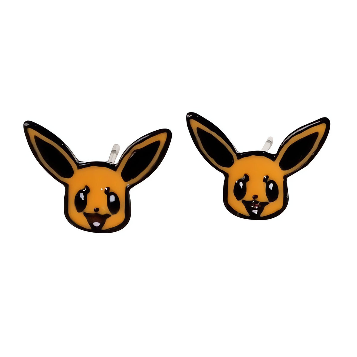 Pokémon stud earrings in surgical steel – Eevee