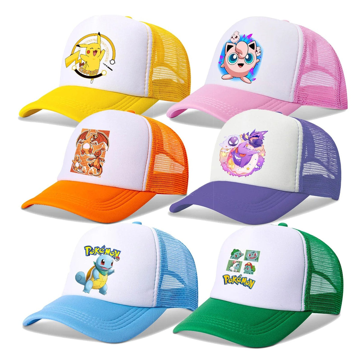 Pokémon summer cap with mesh back
