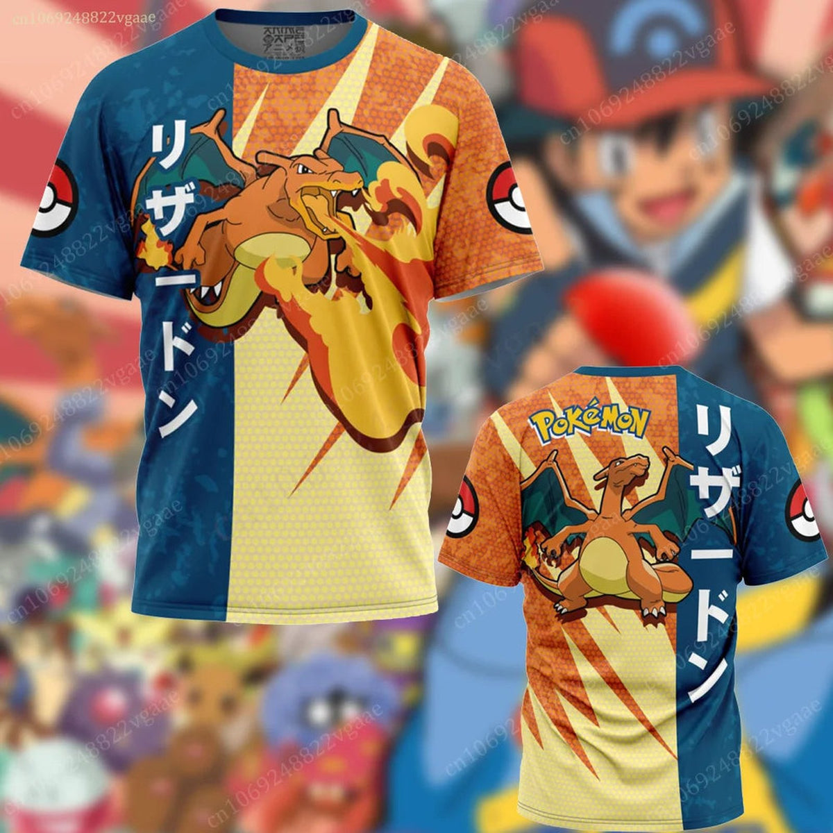 Pokémon summer T-shirt – Charizard