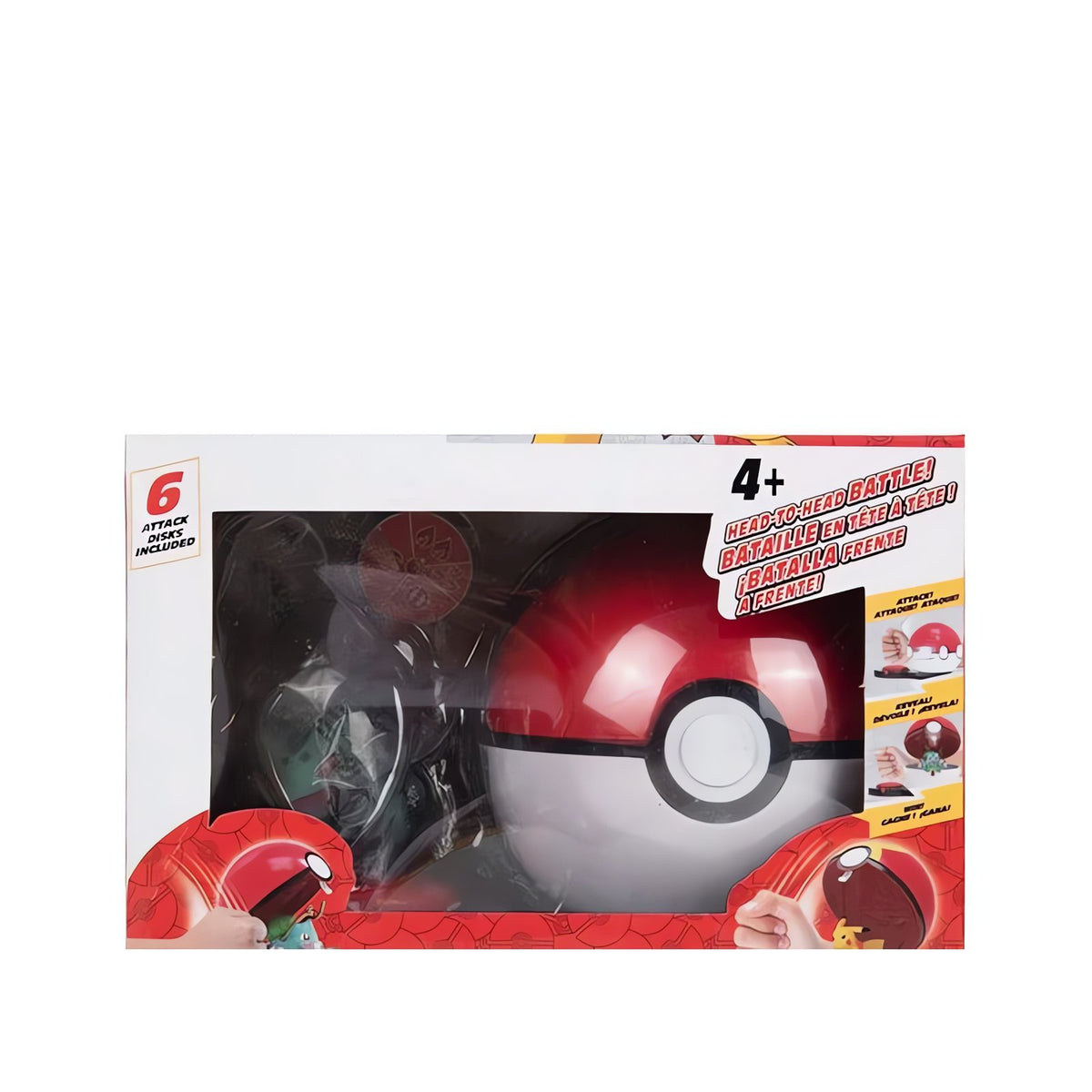 Pokémon Surprise Attack Game with Poké Ball and figure – Bulbasaur