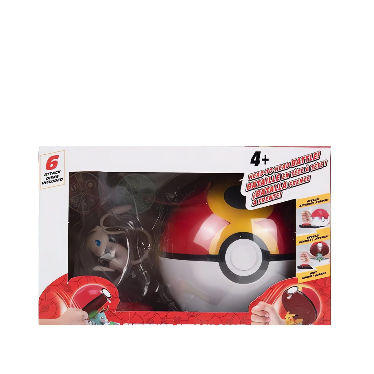 Pokémon Surprise Attack Game with Poké Ball and figure – Mew