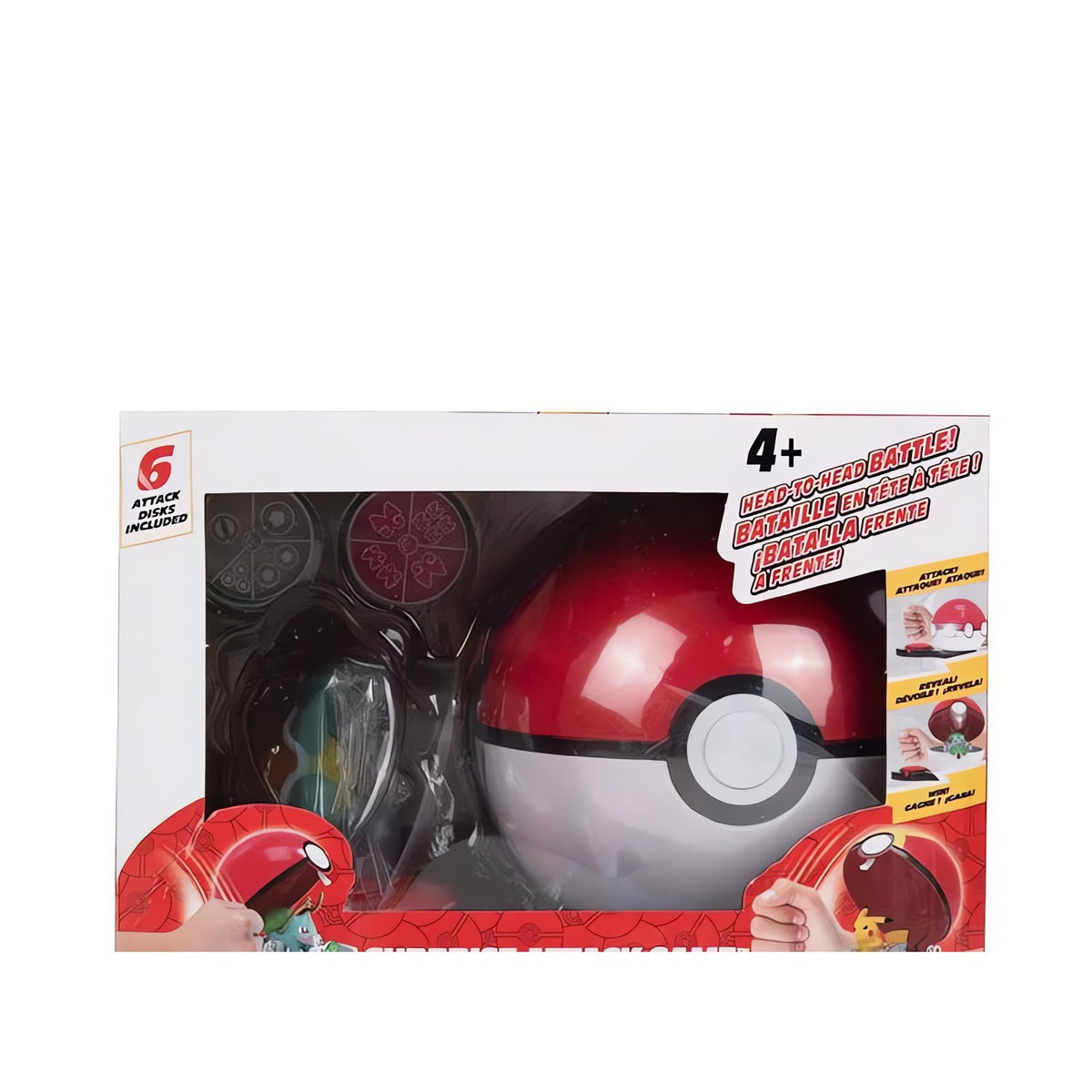 Pokémon Surprise Attack Game with Poké Ball and figure – Squirtle
