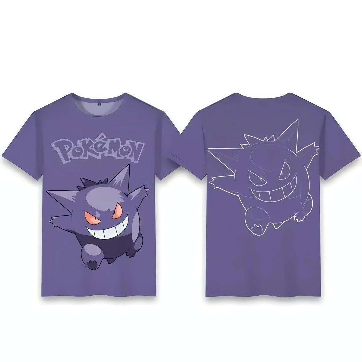 Pokémon T-shirt – Gengar (Purple)