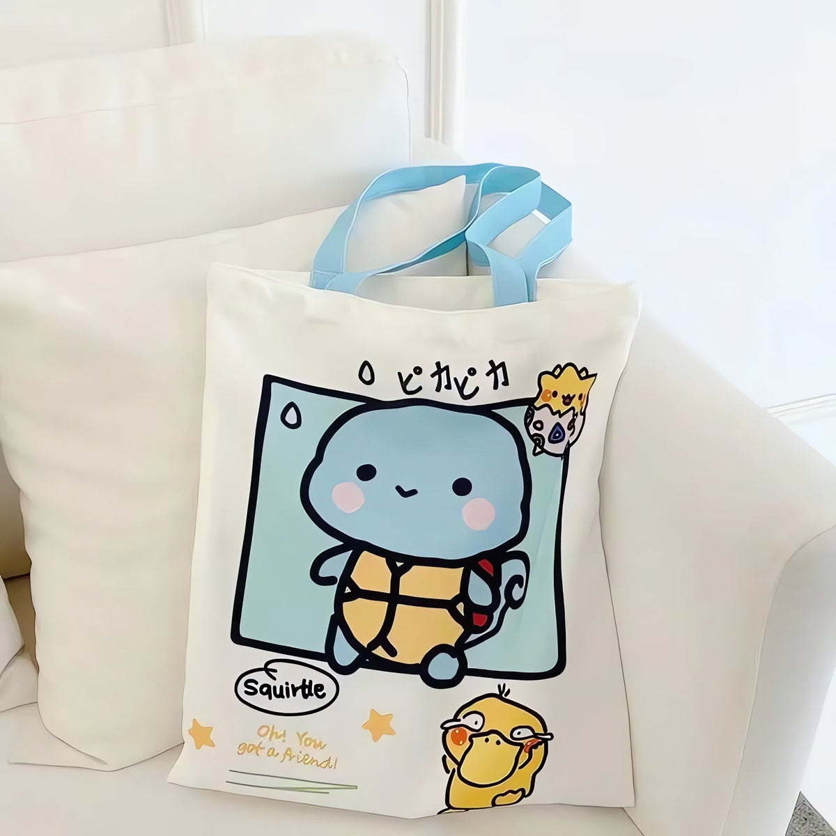 Pokémon fabric tote bag – Squirtle