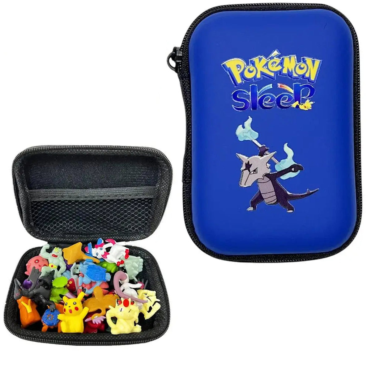 Pokémon trading card pouch and figures – Marowak
