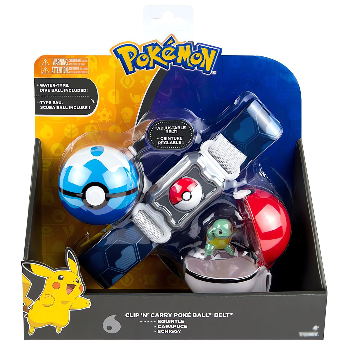 Pokémon trainer belt with Poké Ball and figure – photo 11