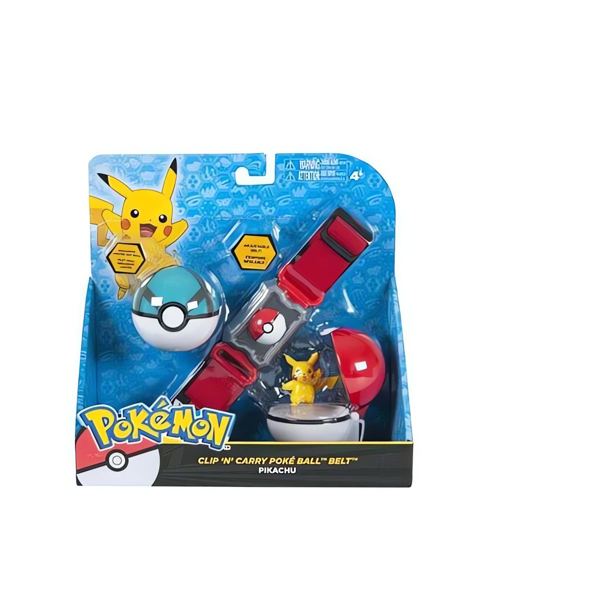 Pokémon trainer belt with Poké Ball and figure – photo 12