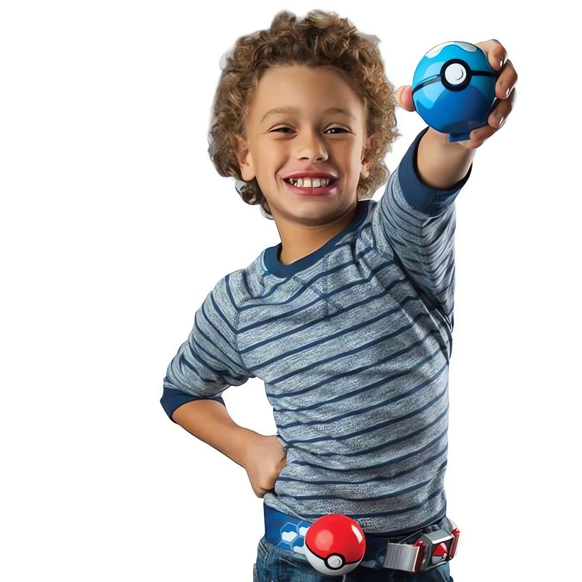 Pokémon trainer belt with Poké Ball and figure – photo 3