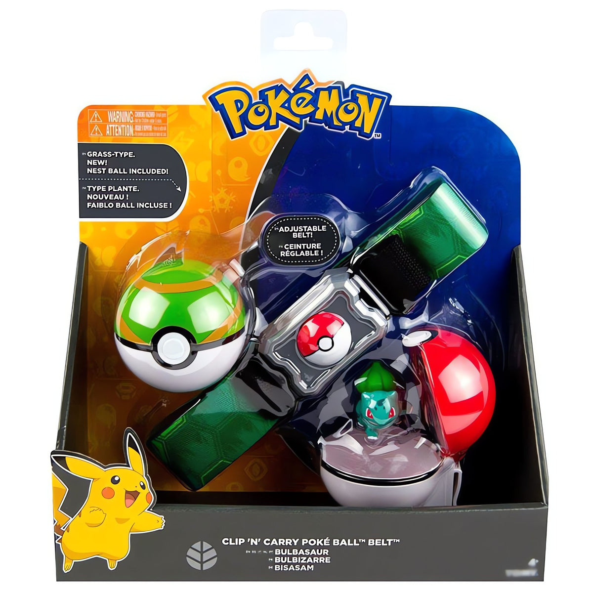 Pokémon trainer belt with Poké Ball and figure – photo 9