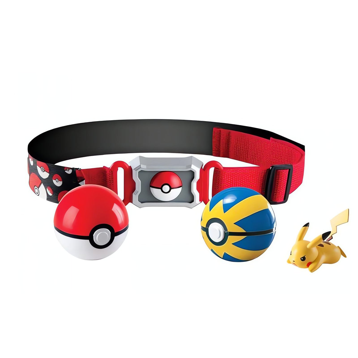 Pokémon trainer belt with Poké Ball and figure – Pikachu