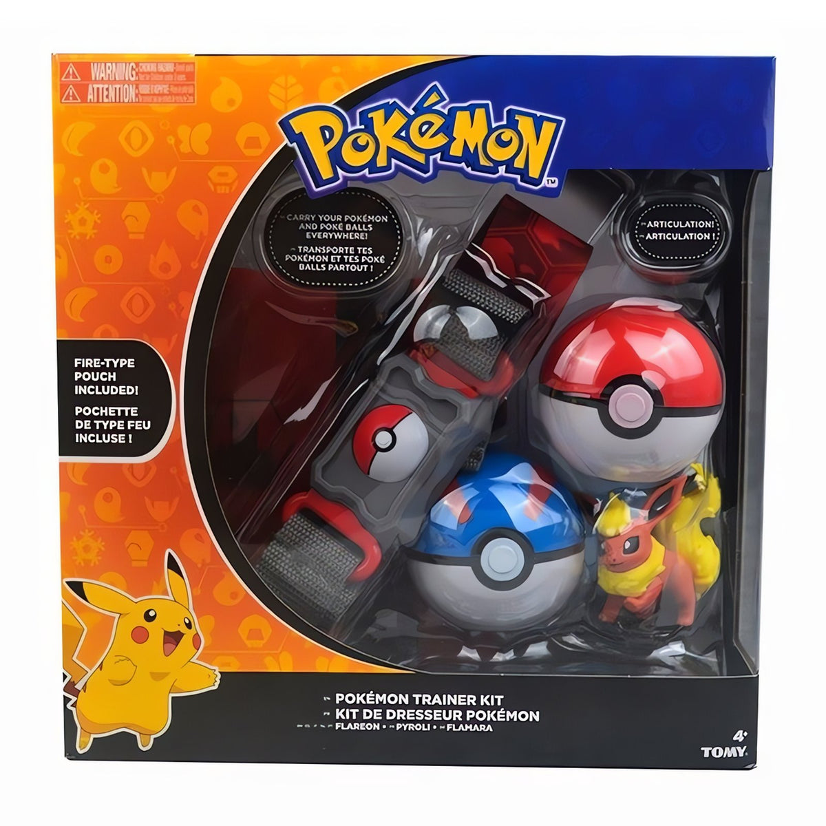 Pokémon trainer set with belt, Poké Balls, bag and figure – photo 16