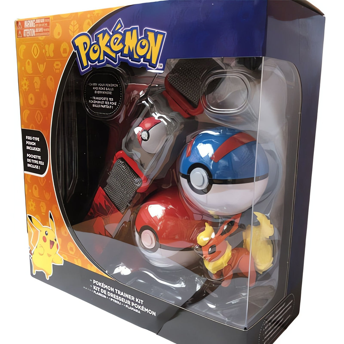 Pokémon trainer set with belt, Poké Balls, bag and figure – photo 3