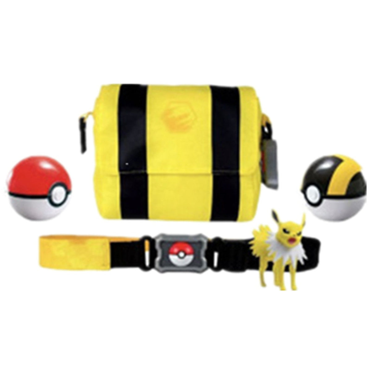 Pokémon trainer set with belt, Poké Balls, bag and figure – photo 6