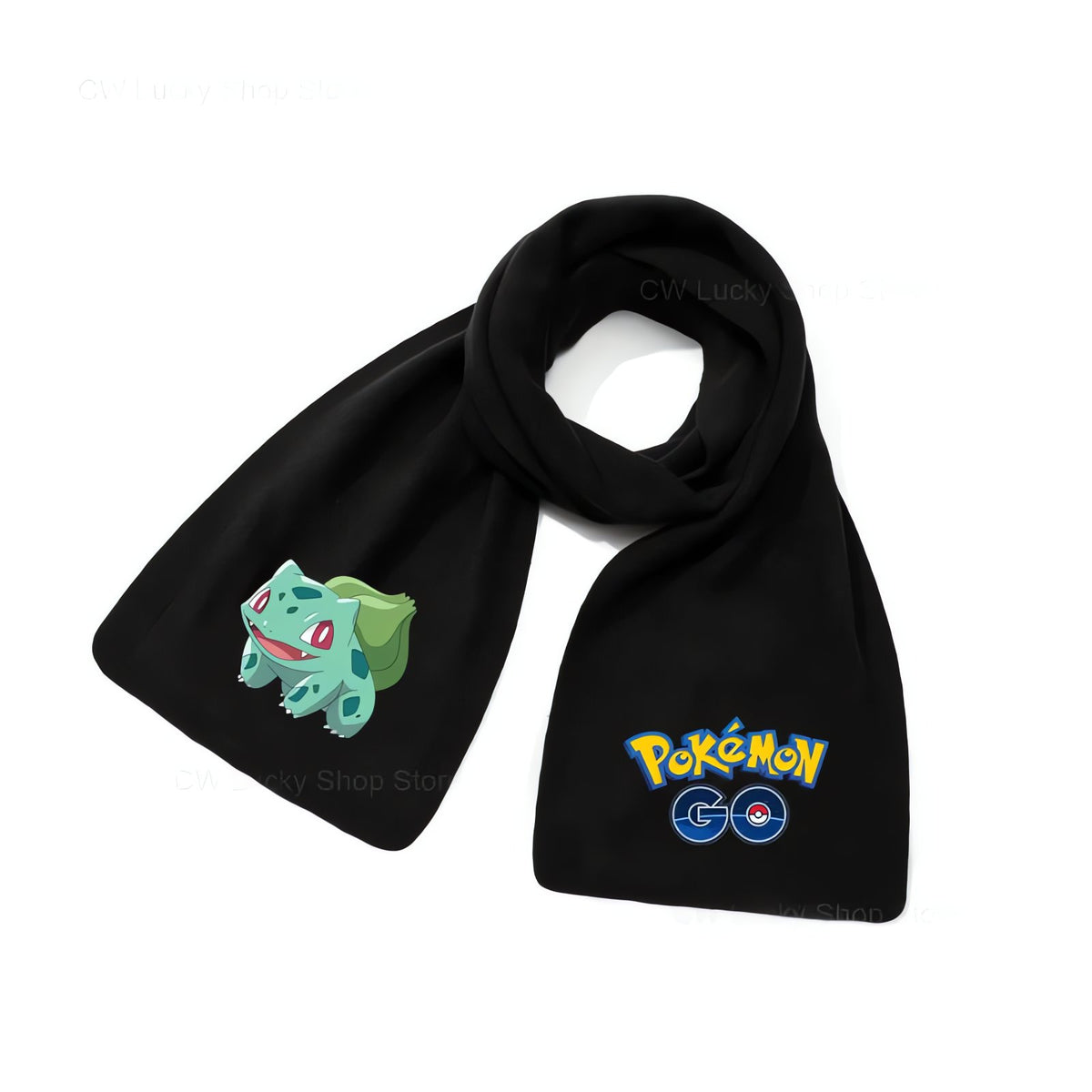 Pokémon scarf with Pikachu design – Bulbasaur