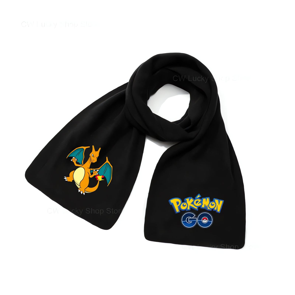 Pokémon scarf with Pikachu design – Charizard