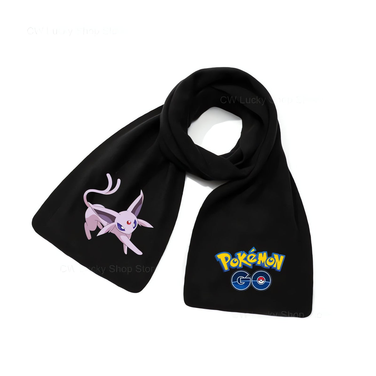 Pokémon scarf with Pikachu design – Espeon