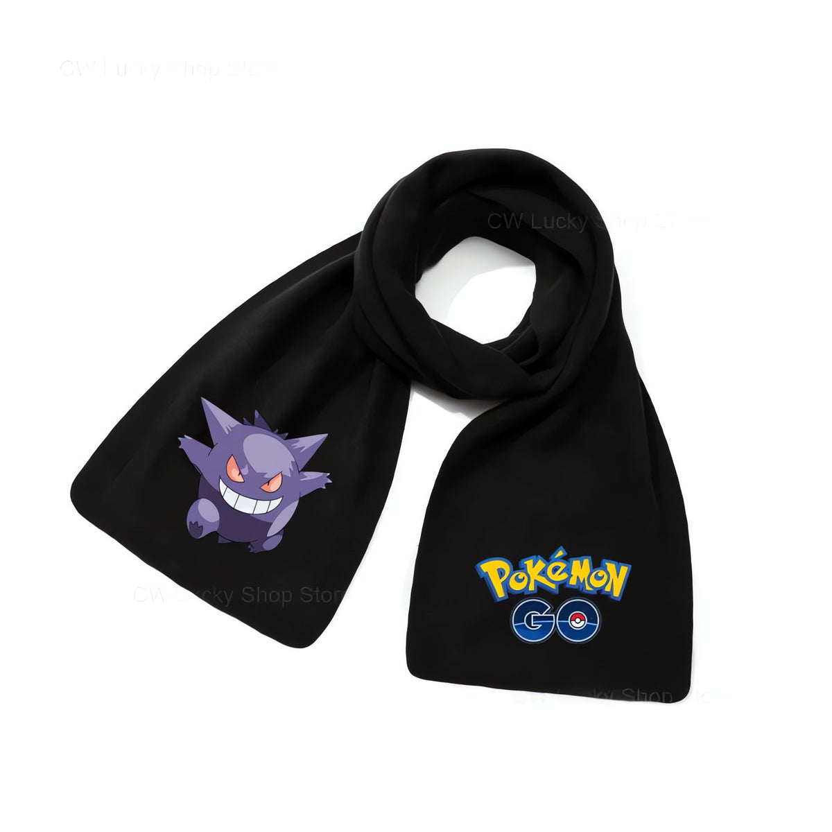 Pokémon scarf with Pikachu design – Gengar