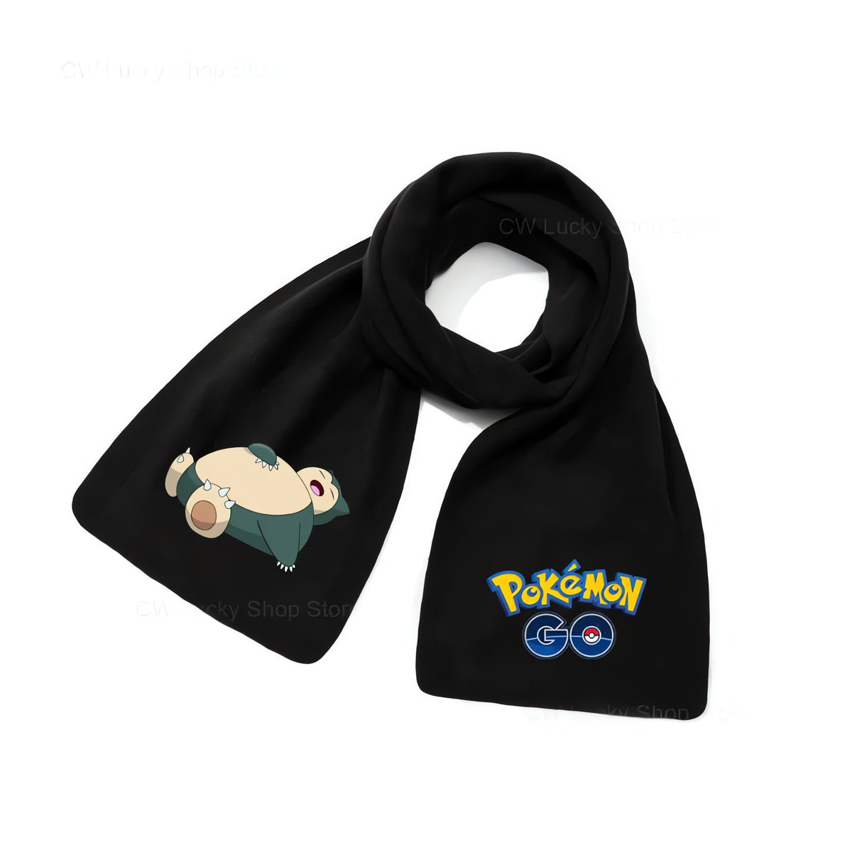 Pokémon scarf with Pikachu design – Snorlax