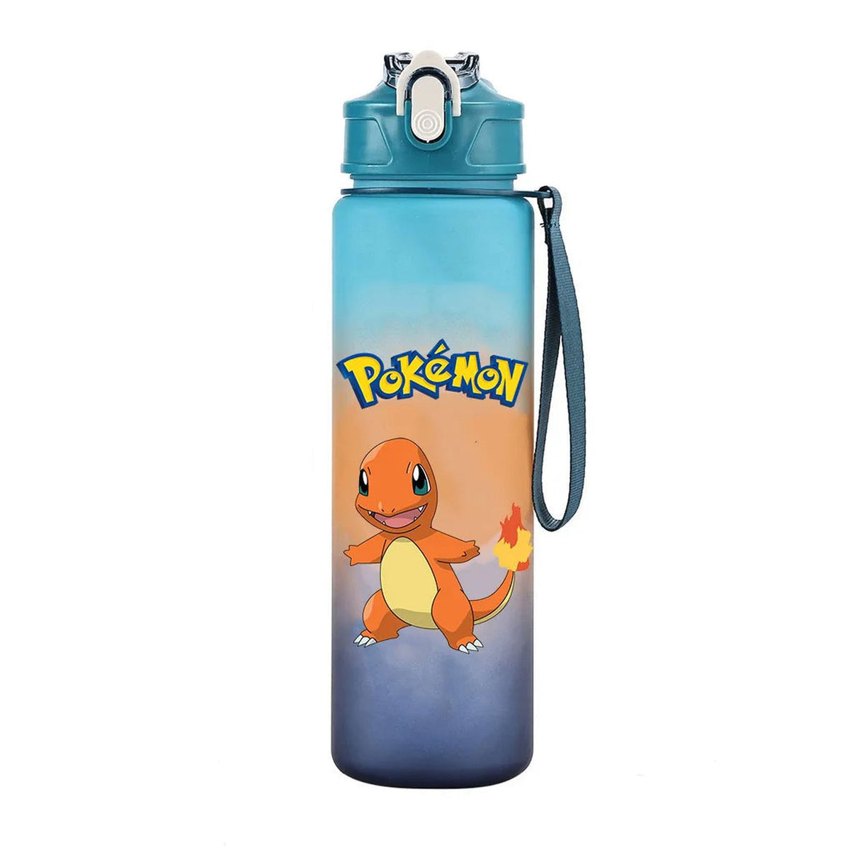Pokémon water bottle, 700ml – Charmander Turquoise