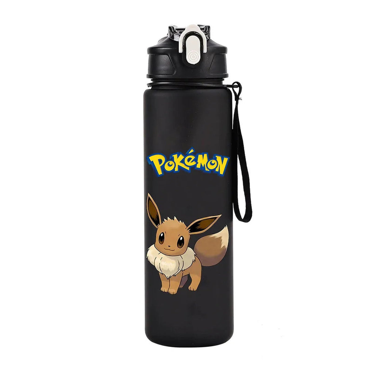 Pokémon water bottle, 700ml – Eevee Black