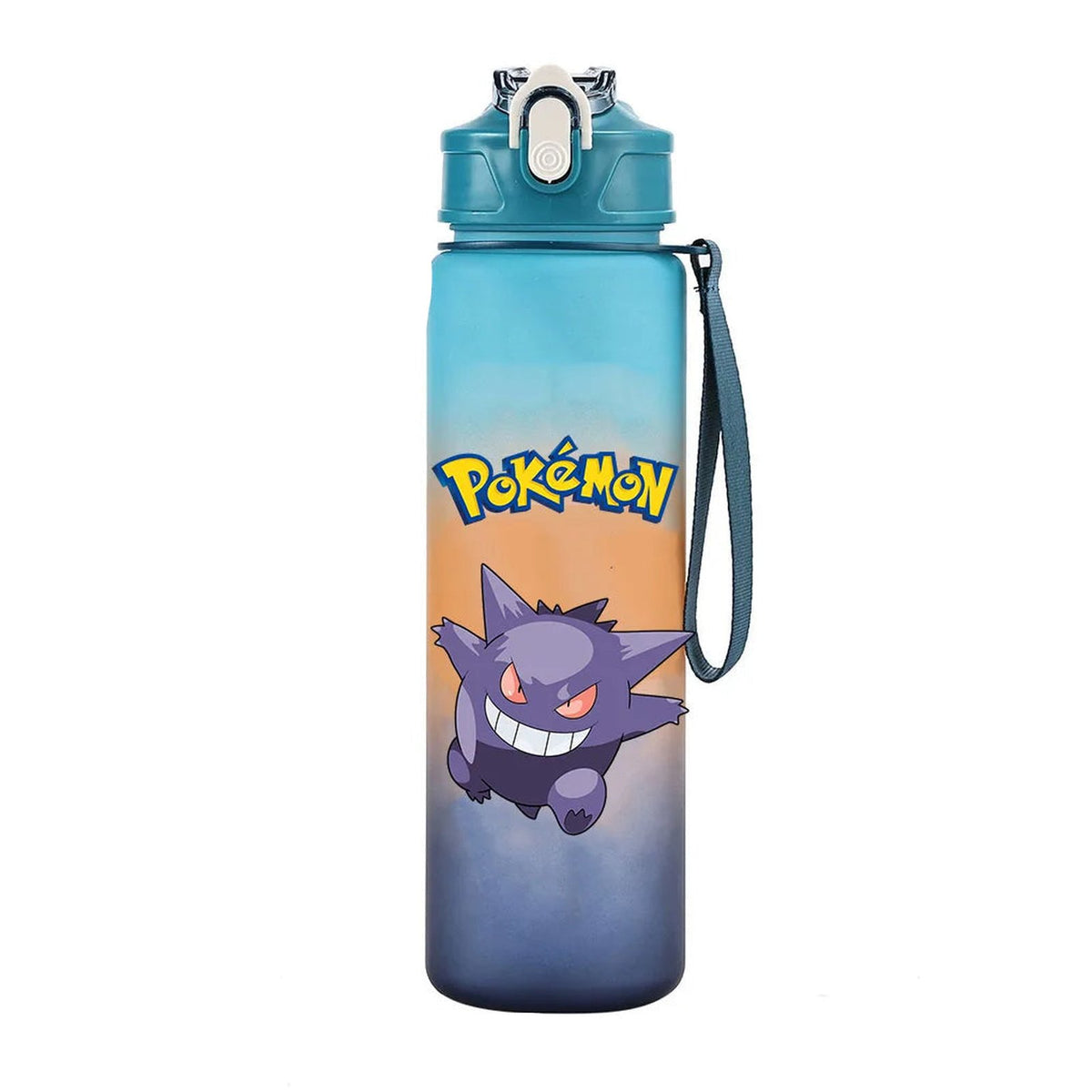 Pokémon water bottle, 700ml – Gengar Turquoise
