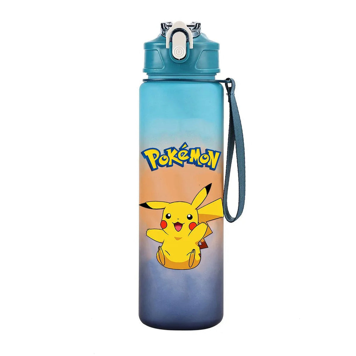 Pokémon water bottle, 700ml – Pikachu B Turquoise